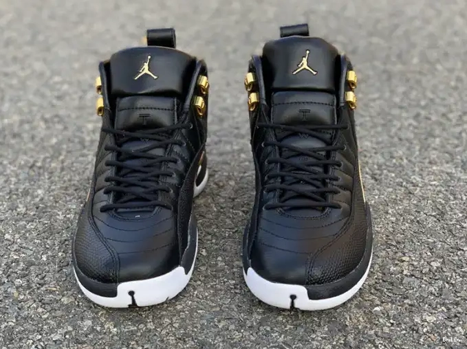 Bmlin 'Reptile' Black Gold-White Metallic Jordan AO6068-007 Retro Air 12 0610